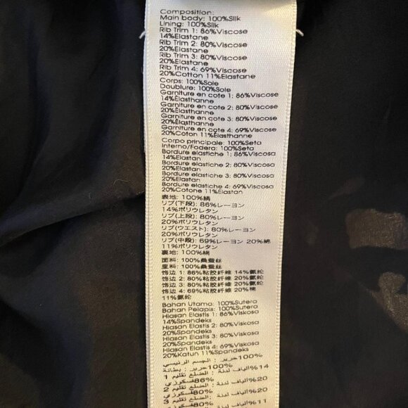 3.1 Phillip Lim Layered Painted-Dot Silk Midi Skirt w/ Rib Details - Picture 8 of 8